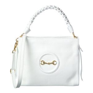 Isabella Rossetti Calista Leather Handbag, White
